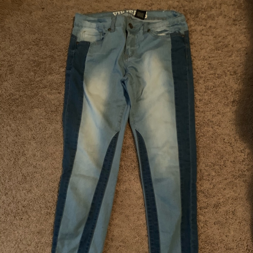Two toned jeans